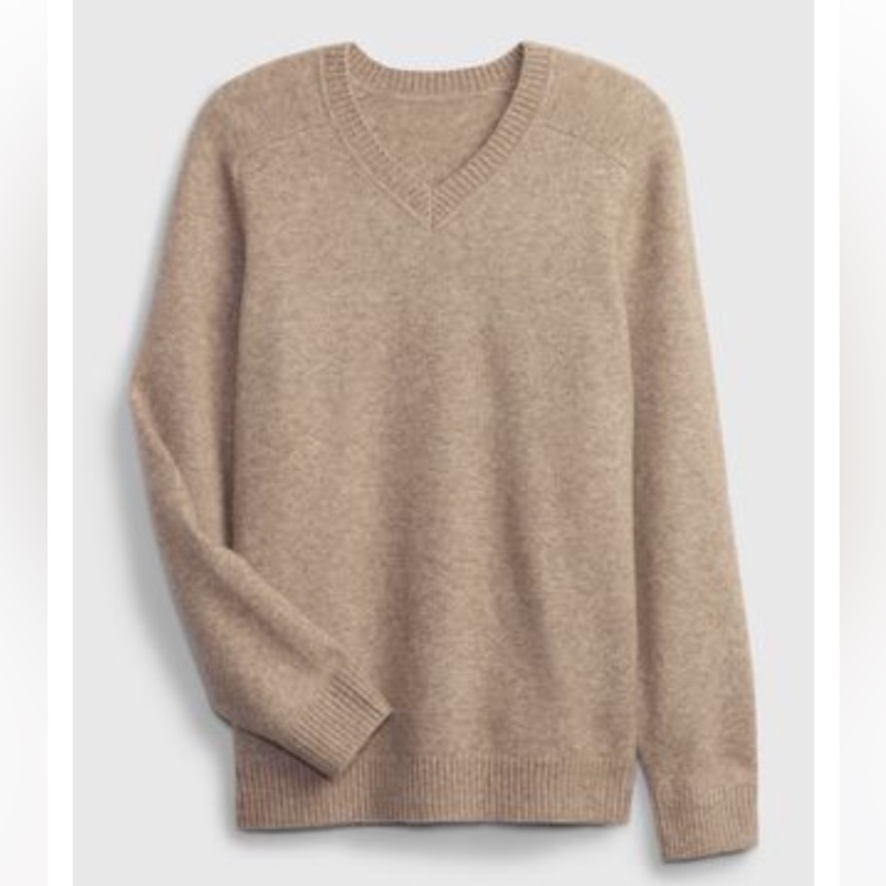 NWT Gap Recycled V-Neck Sweater Men Large
